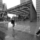 Berlin im Regen - Potsdamer Platz (2)