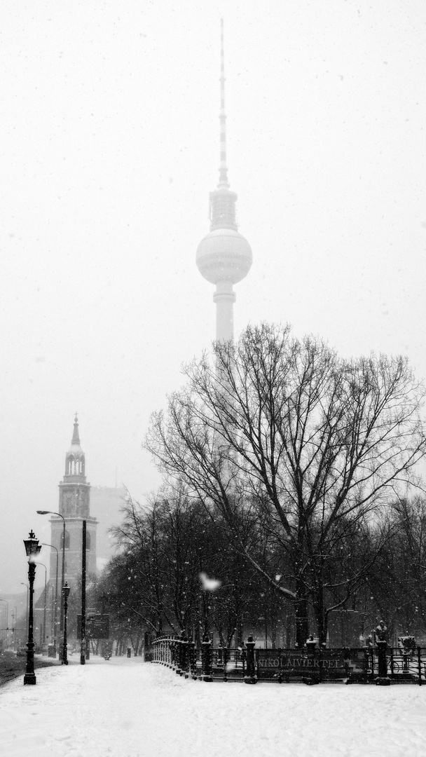 Berlin im Schnee