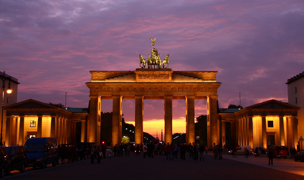 Berlin im Sonnenuntergang II