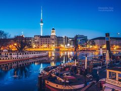 Berlin im Winter: Historischer Hafen