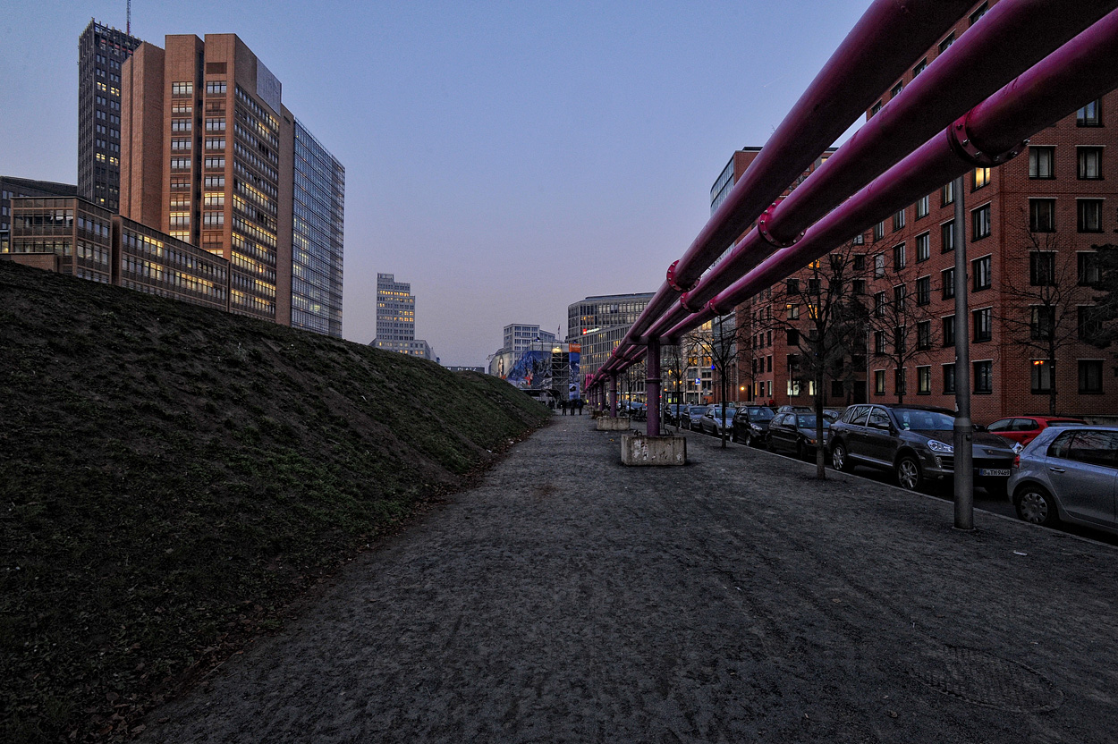 Berlin - in Richtung Potsdamer Platz