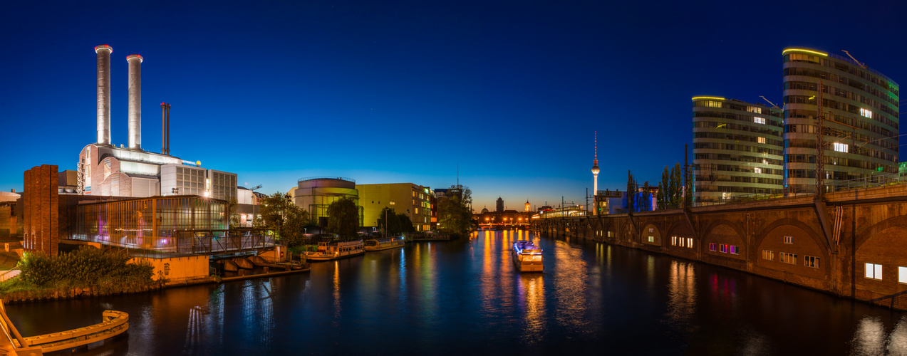 Berlin Jannowitzbrücke Panorama