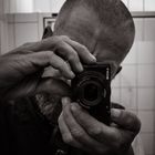 Berlin, July 2014: Self with small camera