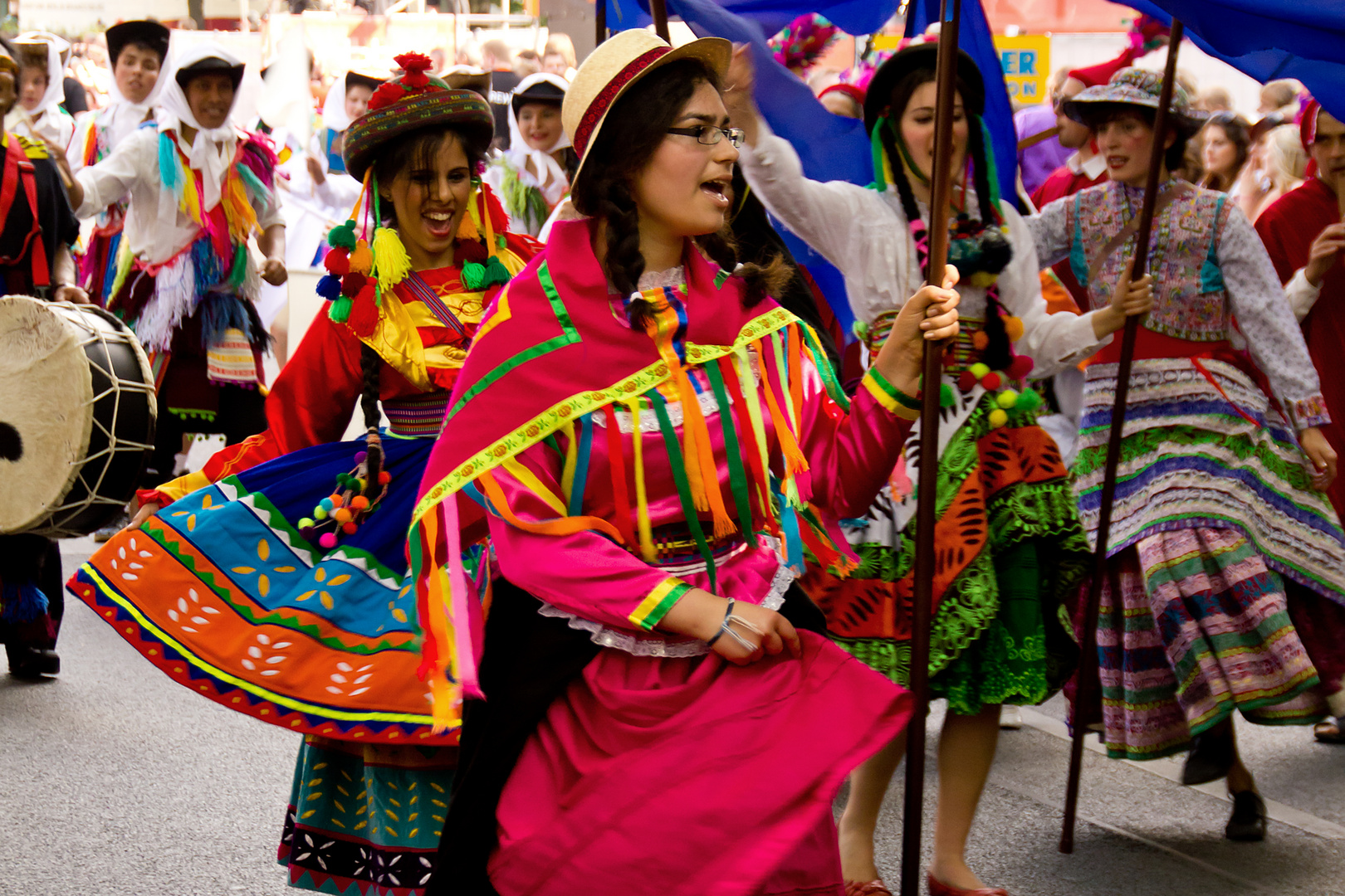 Berlin - Karneval der Kulturen - Peru mit Temperament