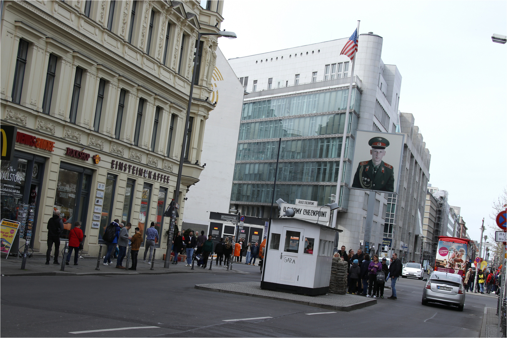 Berlin-Kreuzberg - Checkpoint Charlie 2024