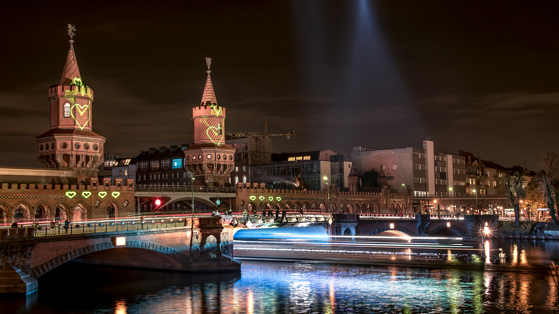 Berlin Kreuzberg - Oberbaumbrücke