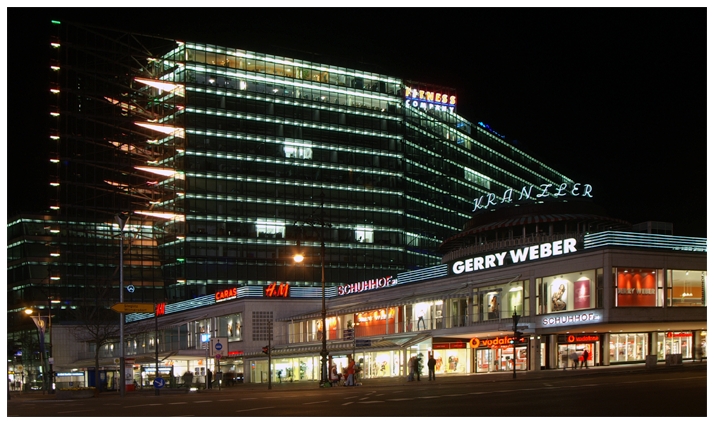 Berlin, Kurfürstendamm - Ecke Joachimstaler Straße