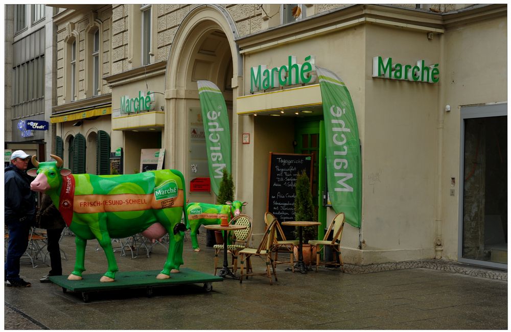 Berlín, Kurfürstendamm, restaurante "Marché"