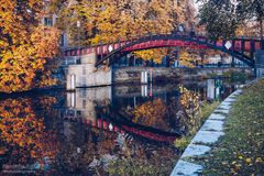 Berlin - Landwehrkanal / Hiroshimasteg