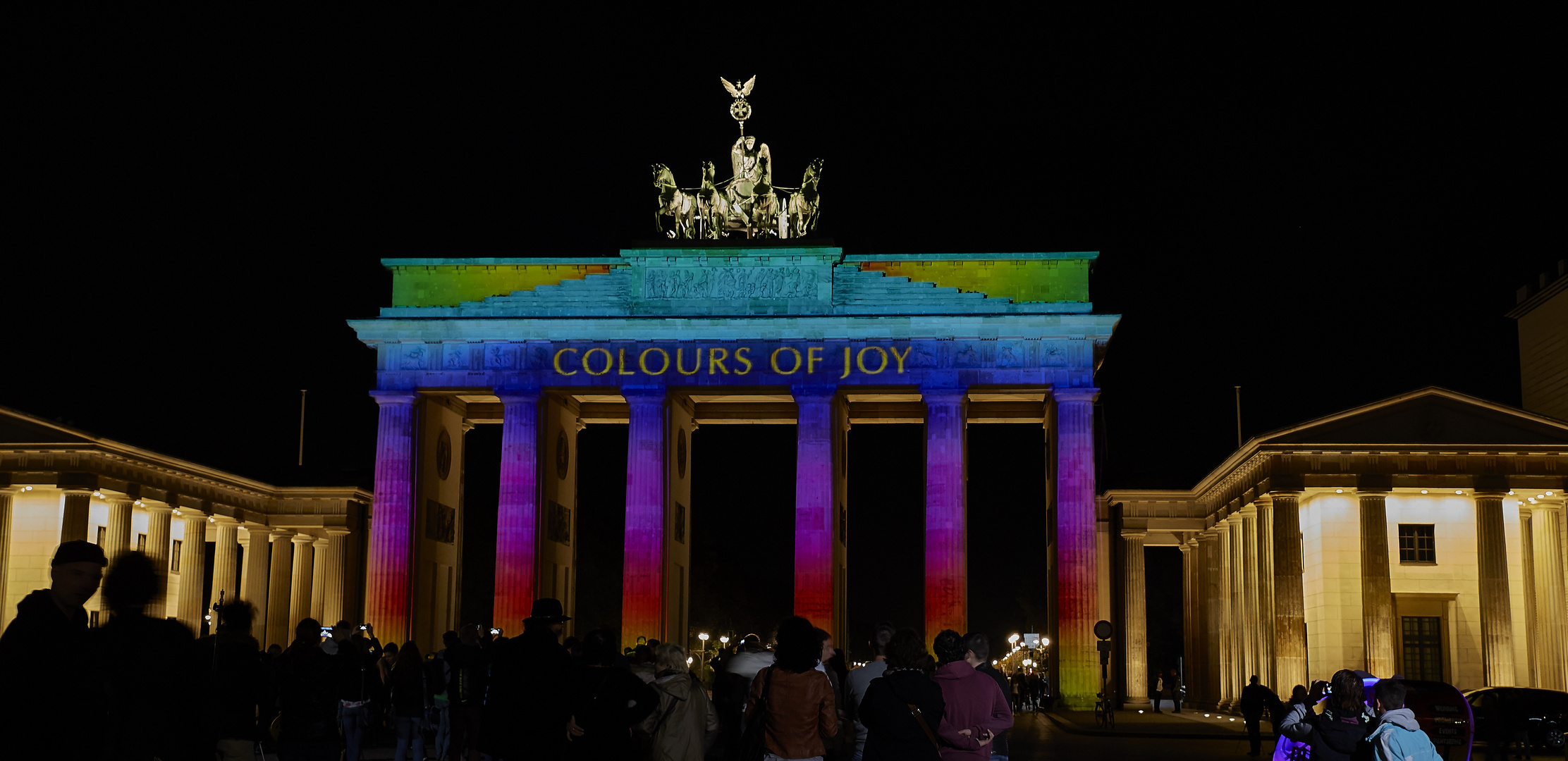 Berlin leuchtet 2014 - Brandenburger Tor