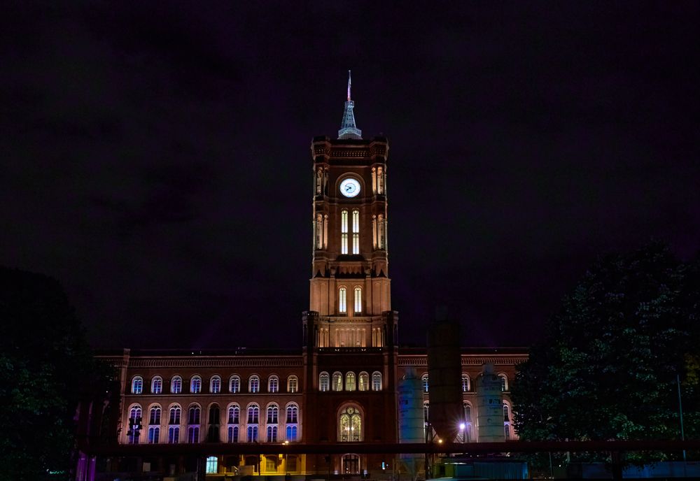 Berlin leuchtet 2014 - Das rote Rathaus