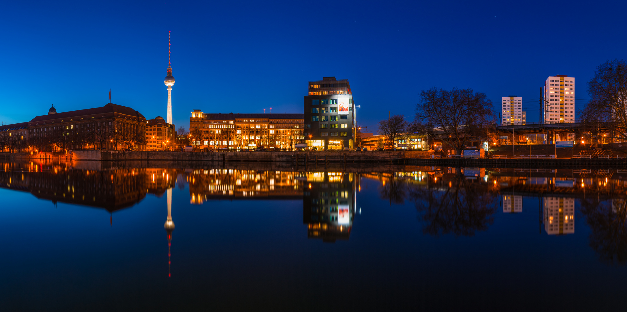 Berlin Märkisches Ufer Panorama