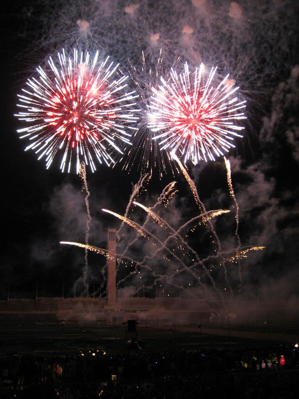 Berlin: Maifeld am Olympiastadion / PYRONALE 2006