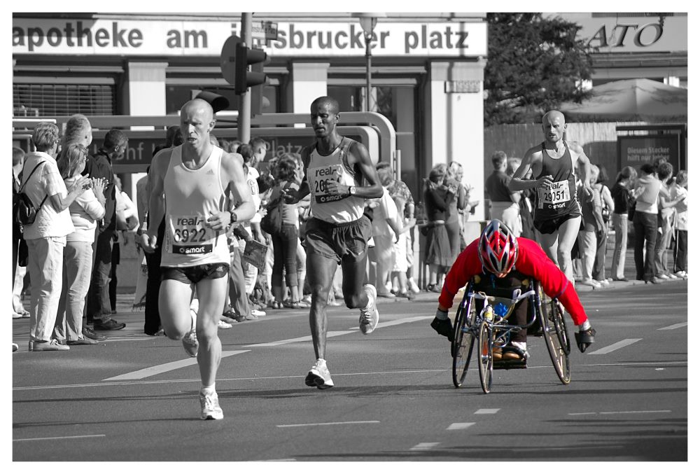 Berlin Marathon von Elke Gärtner 