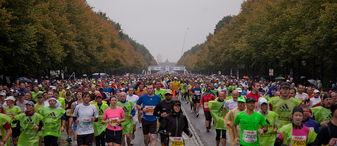 Berlin Marathon, oder wenn 40.000 los laufen