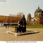 Berlin, Marx-Engels-Platz, Palast der Republik, Dom, 1991