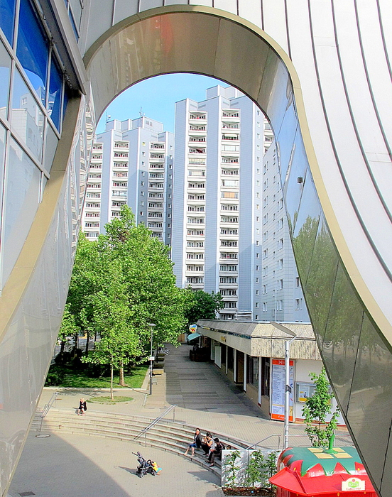 Berlin-Marzahn:Blick vom Eastgate