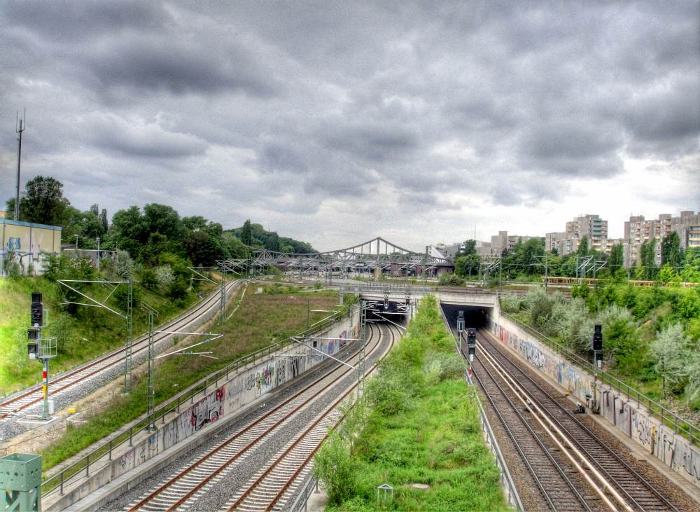 Berlin mit Blick auf Gesundbrunnen