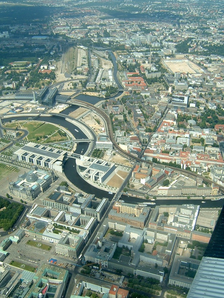 Berlin mit der Junkers JU52