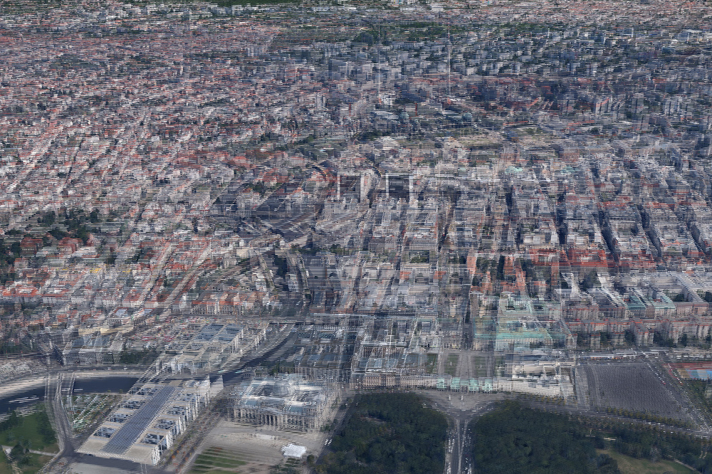 Berlin-Mitte (3D-Interlaced) (Google-Earth)