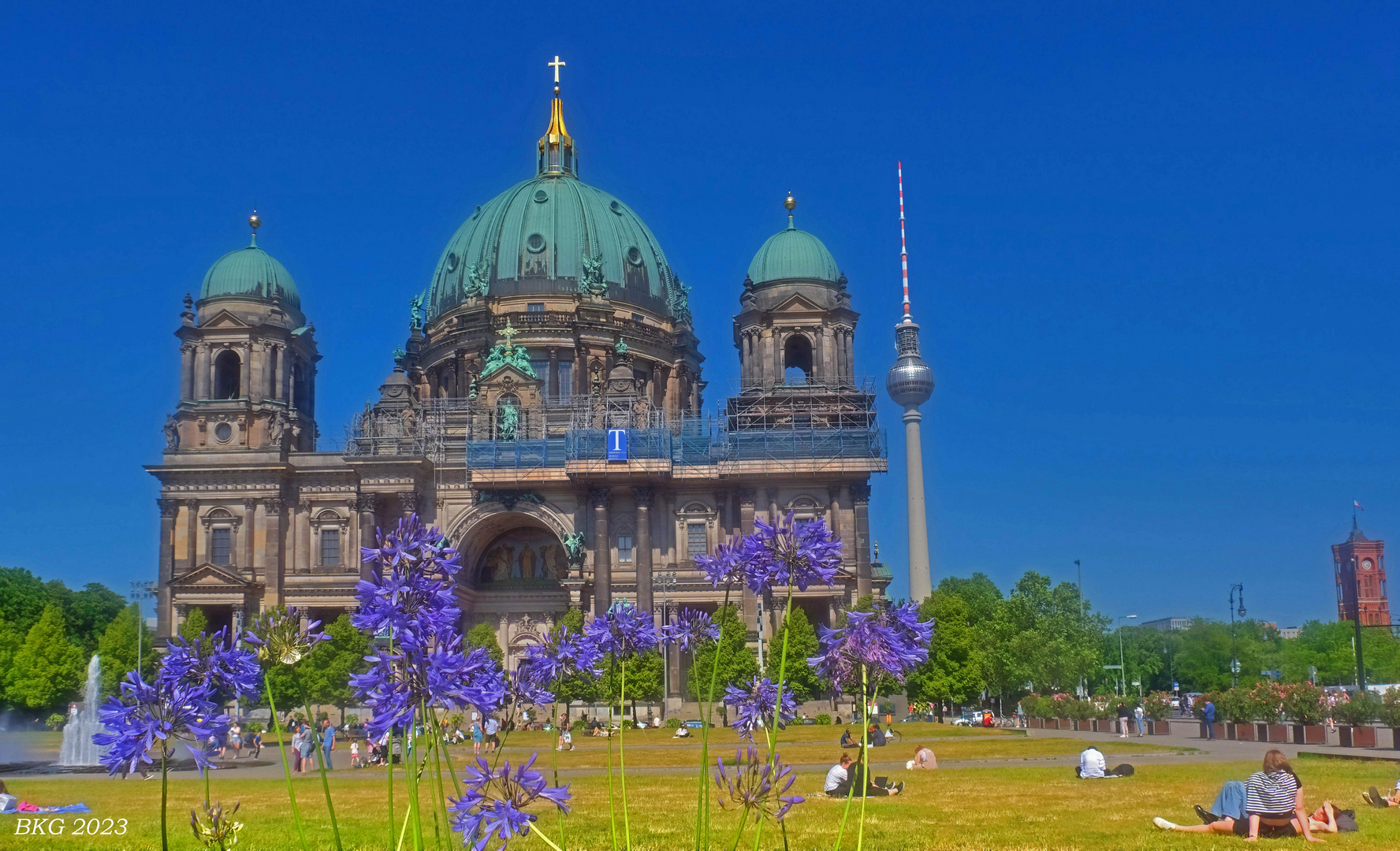 Berlin-Mitte in der Juni-Abendsonne 