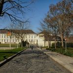 Berlin Mitte Schloss Bellevue ist der Amtssitz, des Präsidenten