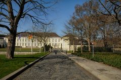 Berlin Mitte Schloss Bellevue ist der Amtssitz, des Präsidenten