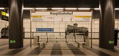 Berlin - Mitte - U-Bahnhof Hauptbahnhof 