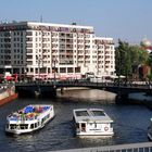 Berlin Mitte - Weidendammer Brücke Oktober 2010