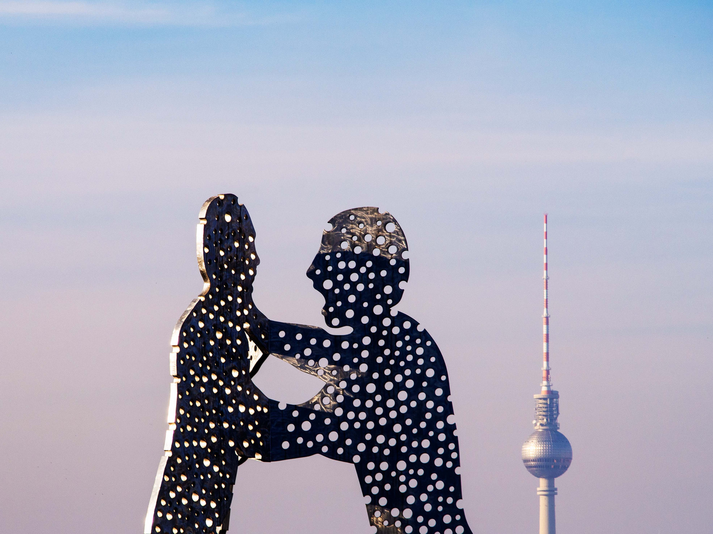 Berlin - Molecule Man und Fernsehturm