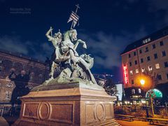 Berlin - Nikolaiviertel / St.-Georg-Denkmal