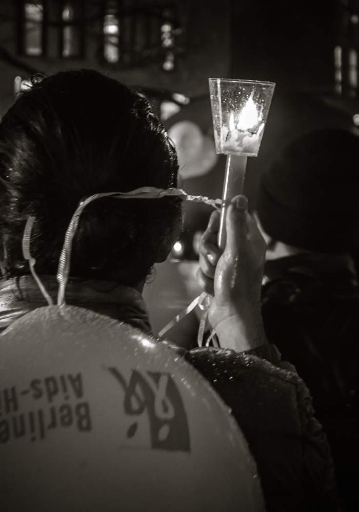 Berlin, November 2015: AIDS-Trauermarsch