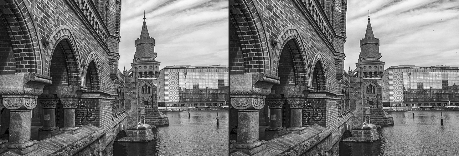 Berlin - Oberbaumbrücke 1 (3D)