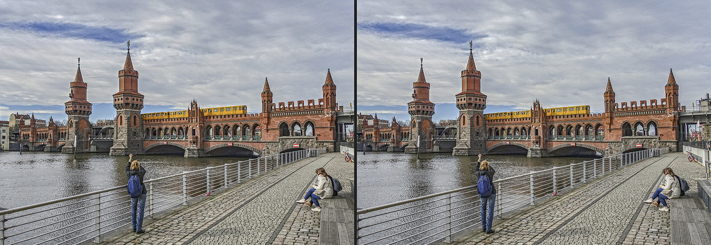 Berlin - Oberbaumbrücke 3 (3D)