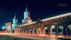 Berlin - Oberbaumbrücke bei Nacht