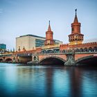 Berlin - Oberbaumbrücke (Langzeitbelichtung)