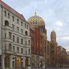 Berlin, Oranienburger Straße mit Synagoge