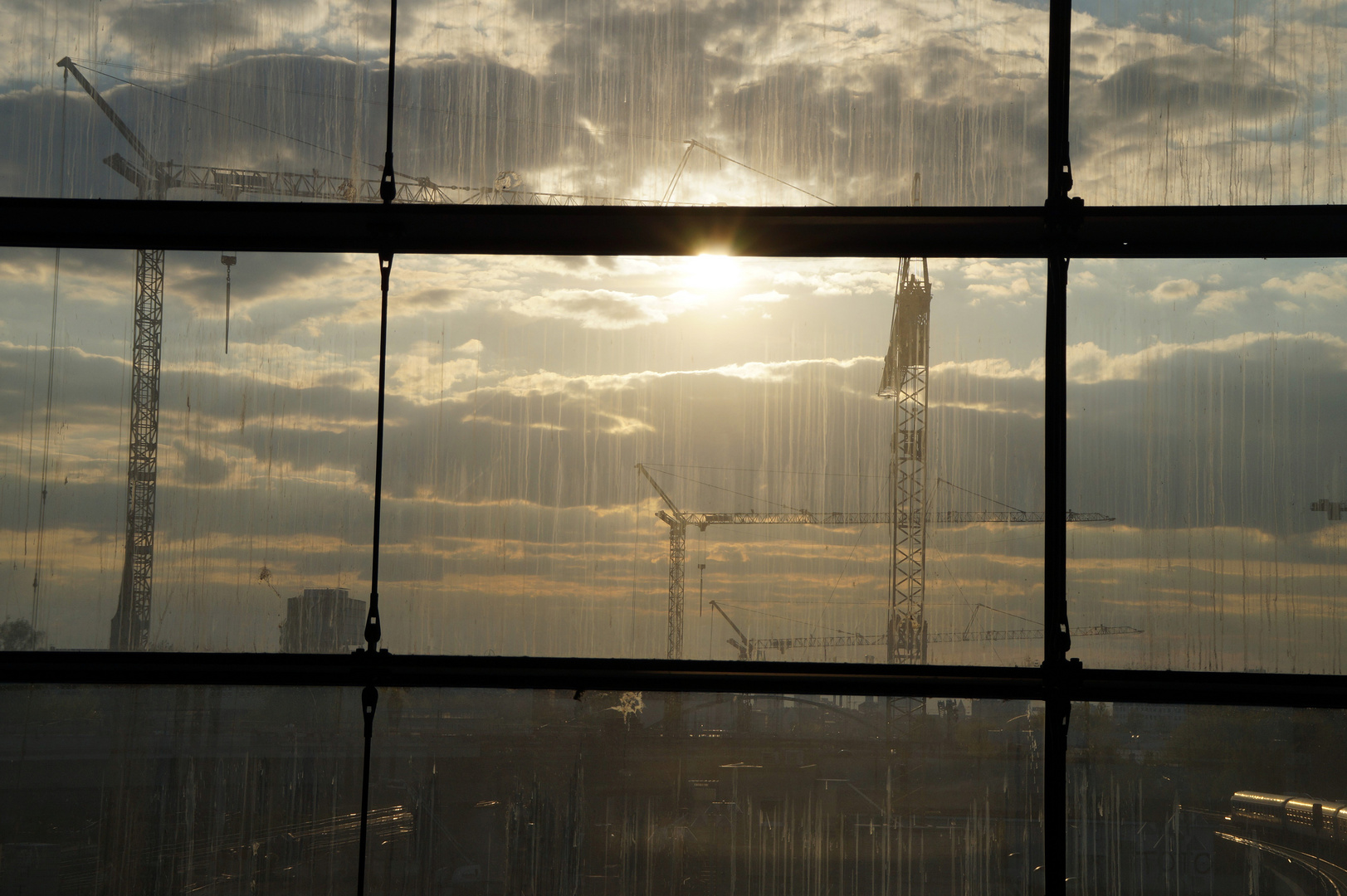 Berlin Ostbahnhof Hinter Glas Foto & Bild architektur