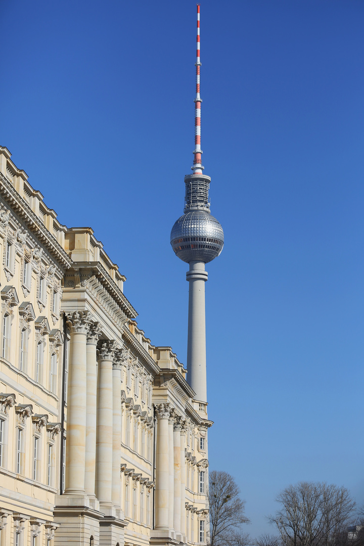 Berlin Palace with TV Tower