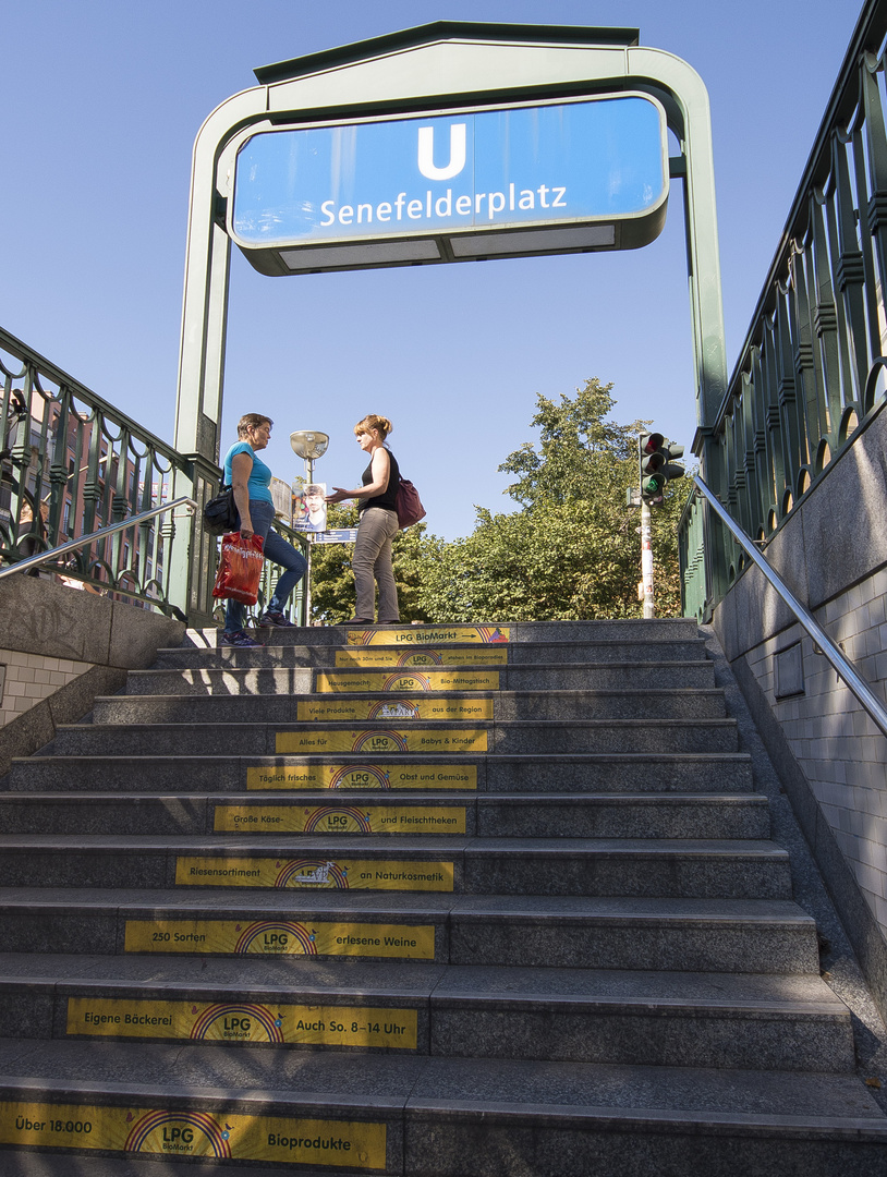 Berlin - Pankow - U-bahnhof Senefelderstraße