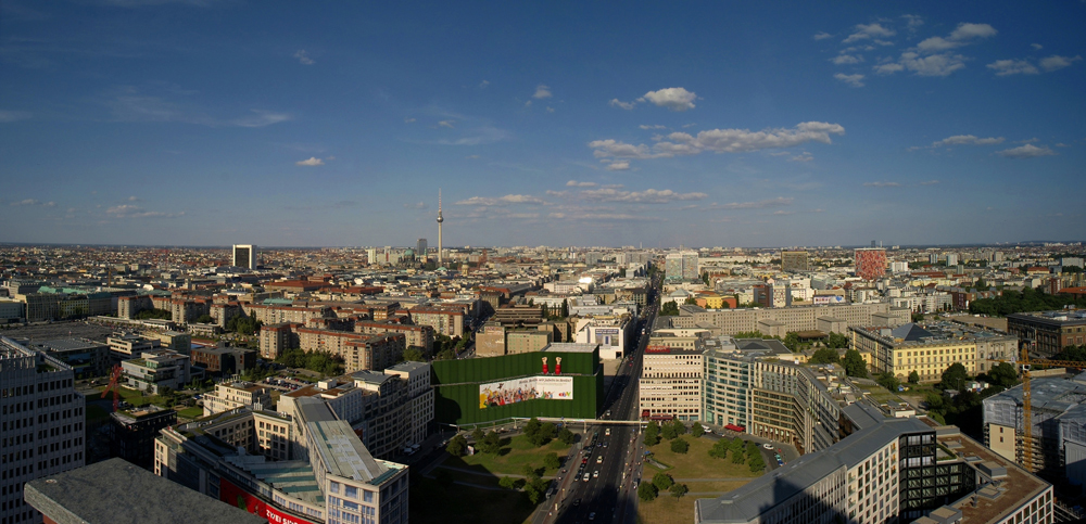 Berlin, Panorama vom Debis-Haus (2)