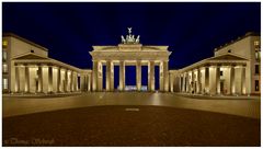 Berlin Pariser Platz mit Brandenburger Tor