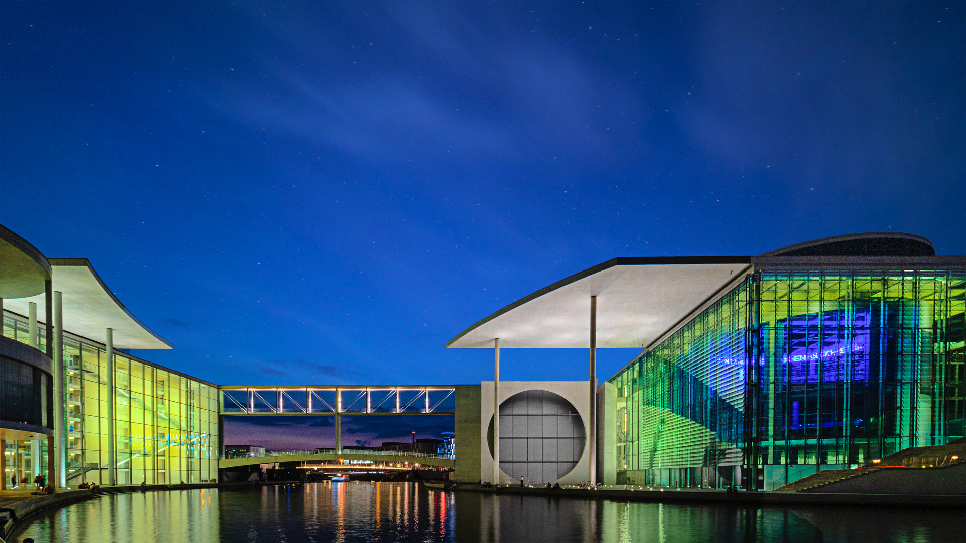 Berlin. Paul-Löbe-Haus und Elisabeth-Lüders-Haus 