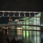 Berlin, Paul-Löbe- und Marie-Elisabeth-Lüders-Haus mit Bundetag