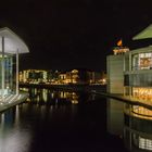 Berlin, Paul-Löbe- und Marie-Elisabeth-Lüders-Haus mit Hauptbahnhof