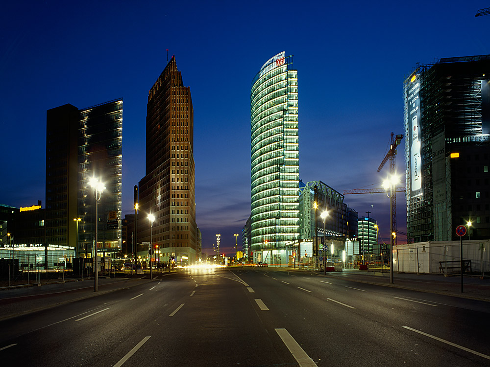 Berlin - Potsdamer Platz am Abend [reload]