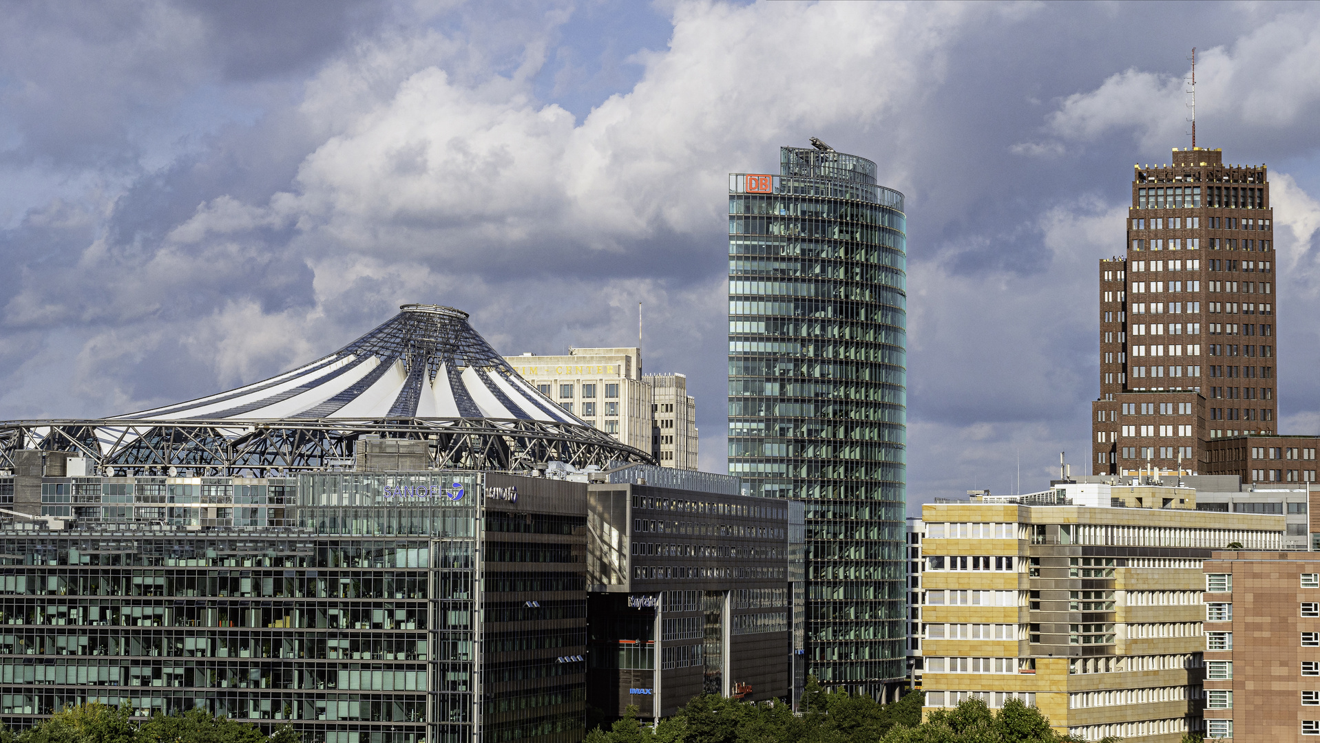 Berlin. Potsdamer Platz. Backside.