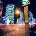 Berlin - Potsdamer Platz bei Nacht
