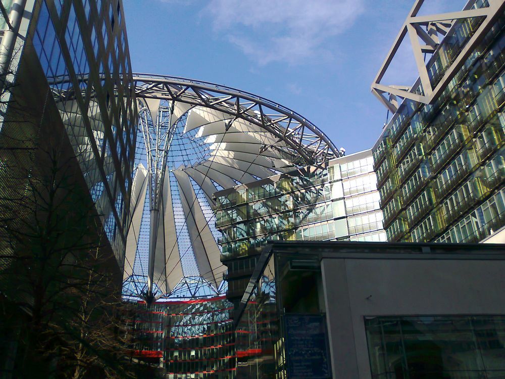 Berlin Potsdamer Platz Eingang Sonycenter