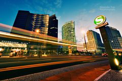 Berlin - Potsdamer Platz Skyline